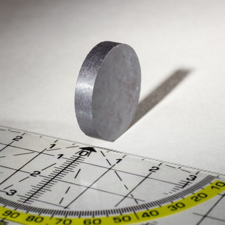 Magneți ieftini - Magnet ferită cilindru diam. 25x5