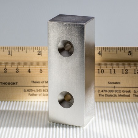 Magneți mari - Magnet neodim bloc 80x30x25 N 80 °C, VMM5-N38