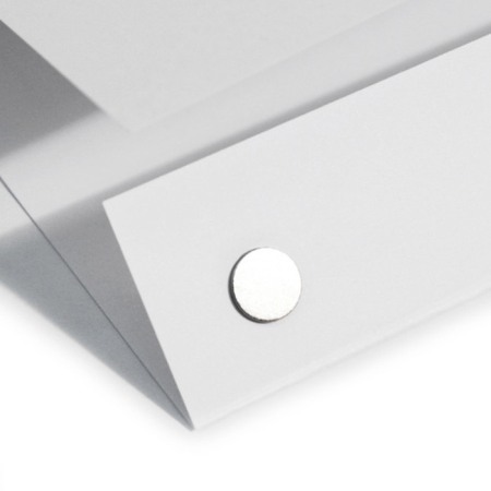 Magnet neodim cilindru cu autoadeziv cu diam.8x0,75 N 80 °C - set 2 buc, VMM4-N35 [1]