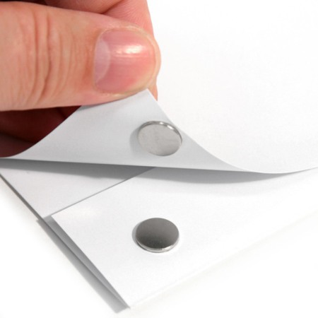 Magnet neodim cilindru cu autoadeziv cu diam.8x0,75 N 80 °C - set 2 buc, VMM4-N35 [2]