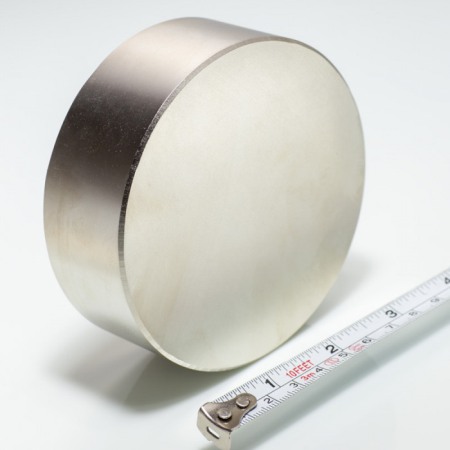 Magneți plați - Magnet neodim cilindru cu diam.100x35 N 80 °C, VMM7-N42