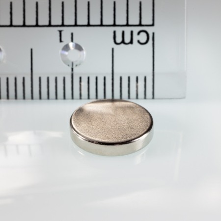 Magneți NdFeB cilindru - axial - Magnet neodim cilindru cu diam.10x2 N 80 °C, VMM7-N42