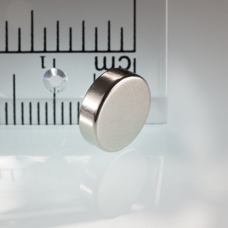 Magneți NdFeB cilindru - axial - Magnet neodim cilindru cu diam.10x3 N 80 °C, VMM7-N42