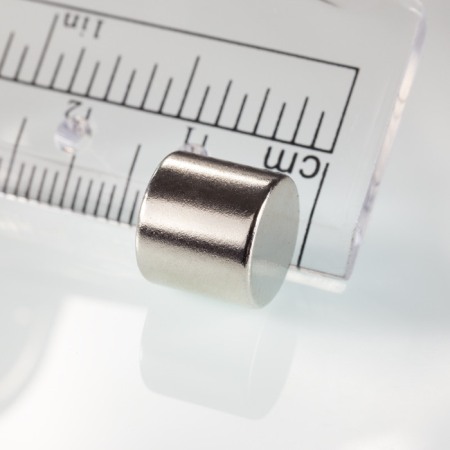 Magneți NdFeB cilindru - axial - Magnet neodim cilindru cu diam.10x9 N 80 °C, VMM4-N30