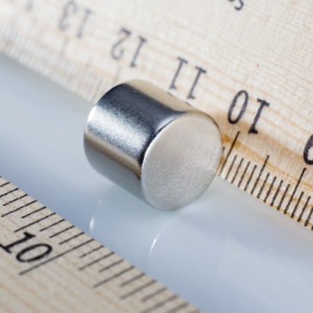 Magneți NdFeB cilindru - axial - Magnet neodim cilindru cu diam.11x10 N 80 °C, VMM7-N42