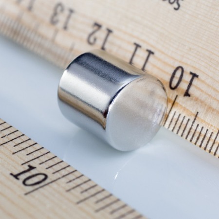 Magneți NdFeB cilindru - axial - Magnet neodim cilindru cu diam.12x12 N 80 °C, VMM7-N42