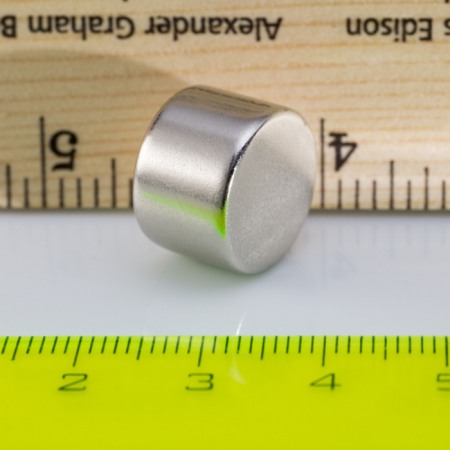 Magneți NdFeB cilindru - axial - Magnet neodim cilindru cu diam.15x10 N 80 °C, VMM7-N42
