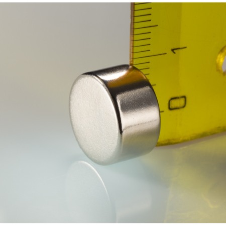 Magneți NdFeB cilindru - axial - Magnet neodim cilindru cu diam.15x8 N 80 °C, VMM7-N42