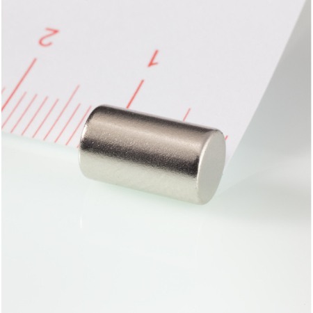 Magneți NdFeB cilindru - axial - Magnet neodim cilindru cu diam.6x10 N 120 °C, VMM1H-N27H