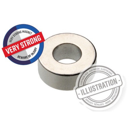 Magnet neodim inel cu diam.100x diam.90x20 N 80 °C, VMM4-N35 [0]