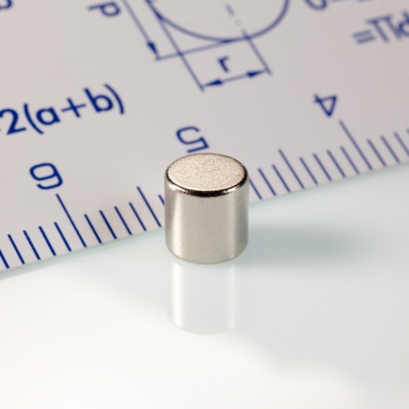 Magneți NdFeB cilindru - axial - Magnet neodimic 5x5 mm, N VMM8H-120°
