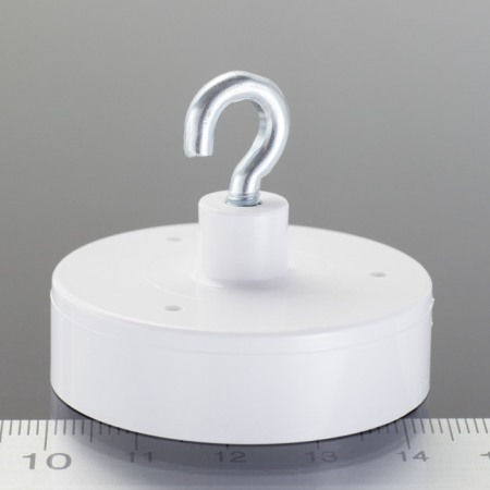 Magneți oală cu cârlig - Magnet oală cu cârlig diam. 43x12,5 mm