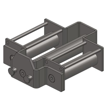 Prezentarea sortimentului de separatoare magnetice - Magnet pentru pâlnia de alimentare, DN 150 mm, 80 °C, 10.000 Gs, 66 N