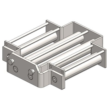 Prezentarea sortimentului de separatoare magnetice - Magnet pentru pâlnia de alimentare, DN 200 mm, 80 °C, 10.000 Gs, 66 N