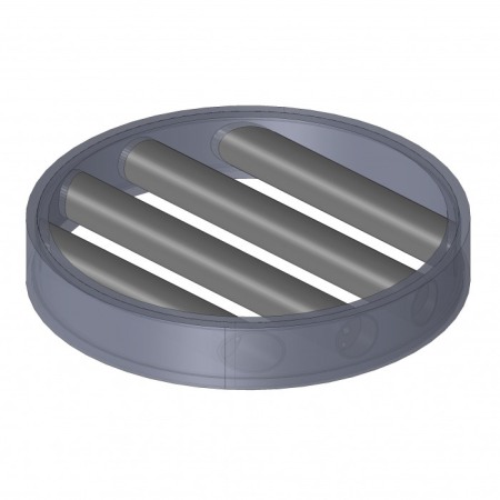 Separatoare magnetice - Magnet pentru pâlnia de alimentare MDN 200 MVM-STEFF-ULT-MODEL 1