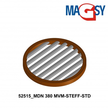 Magnet pentru pâlnia de alimentare MDN 380 MVM-STEFF-STD, 4.530 Gs, 35,5 N [2]