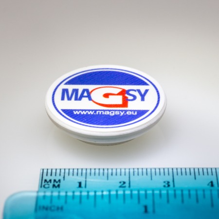 Magnet puternic în carcasă de plastic cu personalizare MAGSY [1]
