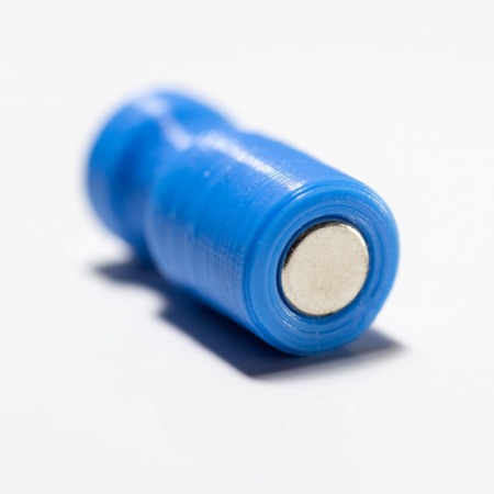 Magnet puternic în carcasă de plastic nepersonalizat - albastru [1]