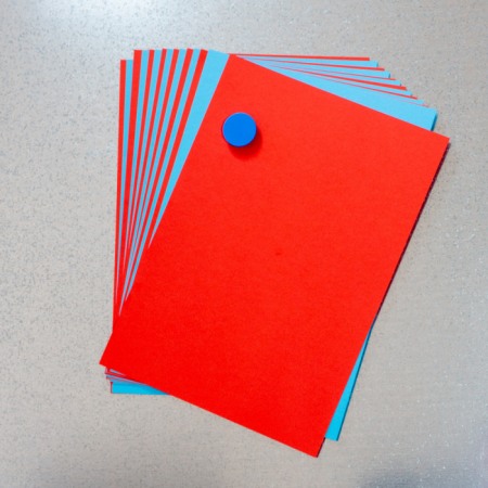 Magnet puternic în carcasă de plastic nepersonalizat - albastru [2]