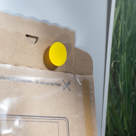 Magnet puternic în carcasă de plastic nepersonalizat - galben [2]