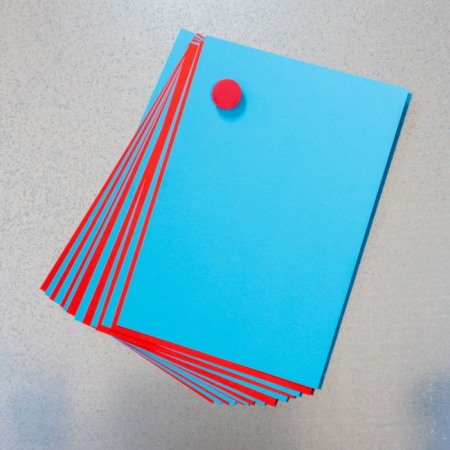 Magnet puternic în carcasă de plastic nepersonalizat - roșu [2]