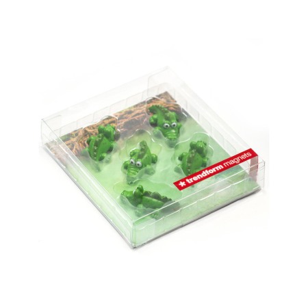 Magneți de frigider - crocodil - 5 buc. [4]