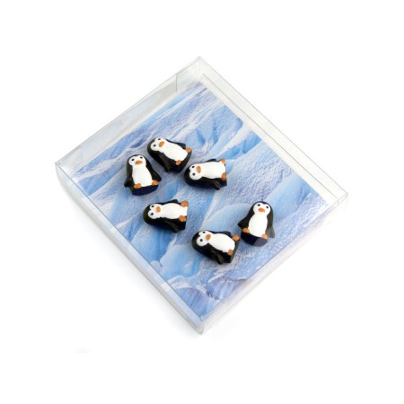 Magneți de frigider - pinguini - 6 buc. [3]