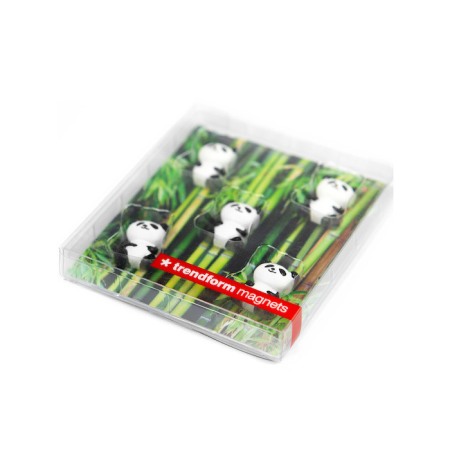 Magneți de frigider - ursuleți panda - 5 buc [4]