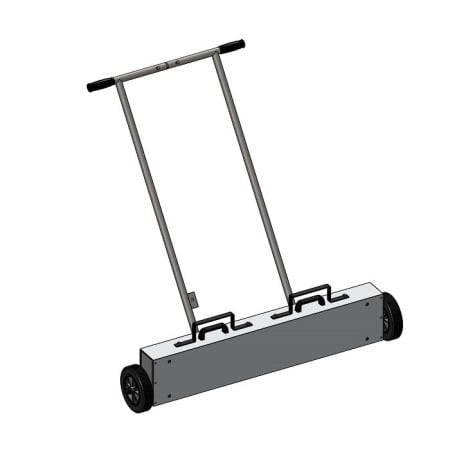 Mături magnetice cu lățimea de 1000 mm - Mătură magnetică cu lățimea de 1000 mm cu magneți neodim