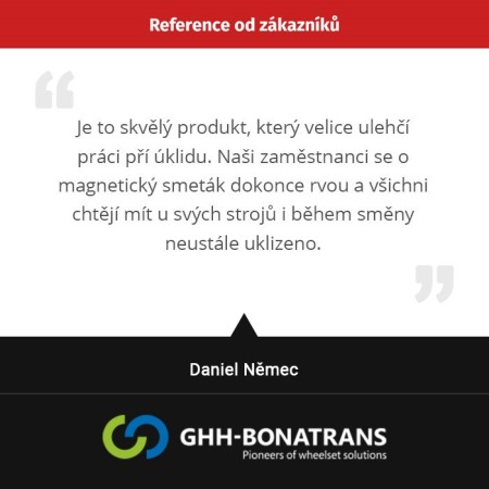 Mătură magnetică cu magneți de neodim - model 1 [1]