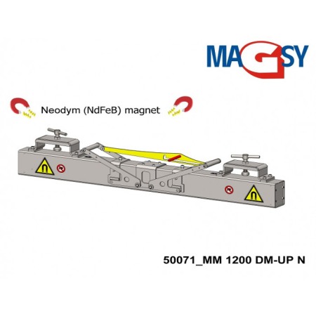 Mătură magnetică pentru stivuitor MM 1200 DM-UP N [2]