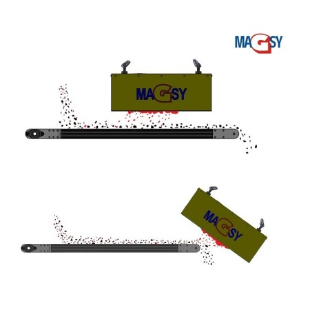 Placă magnetică MD modelul 1 - 610x496x227 F [2]