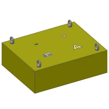 Separatoare magnetice - Placă magnetică MD modelul 2 - 738x583x227