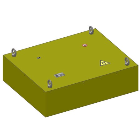 Separatoare magnetice - Placă magnetică MD modelul 3 - 835x667x227