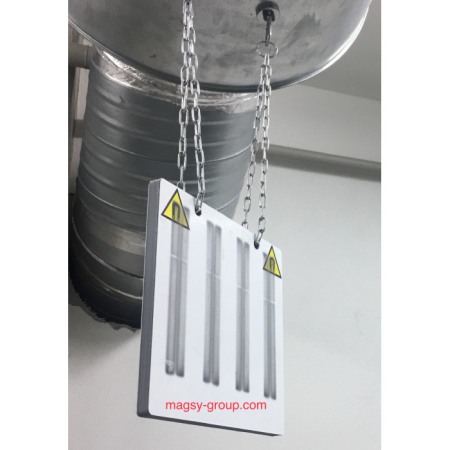 Placă magnetică pentru captarea prafului 640 x 500 x 12 mm [5]