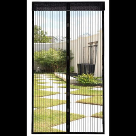 Plasa pentru insecte - Plasă ușă cu închidere magnetică, 100 x 210 cm