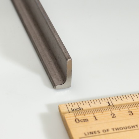 Profil L inox - Profil L inox 20x10x3 mm, lungime 1 m - 1.4301