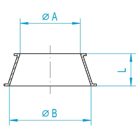 Racord conic JACOB DN 150-250 [1]