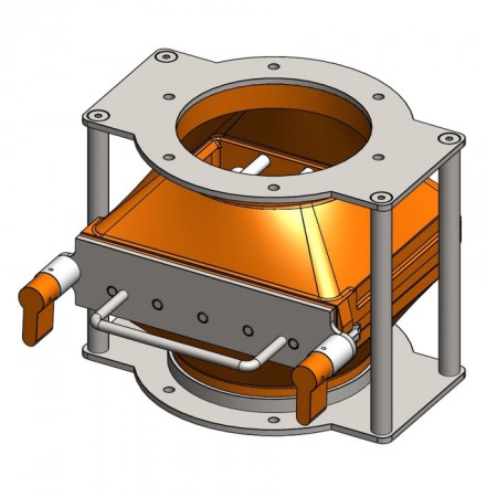 Separatoare cu grile magnetice - Separator magnetic cu grile MSV 150/5 MVM-STEFF-STD