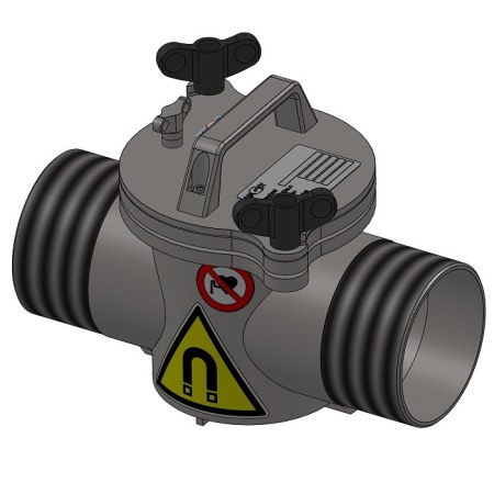 Separatoare magnetice lichide - Separator magnetic lichide MF 100/1-CIS-4P-N-1.1-80-N-P-MODEL 1