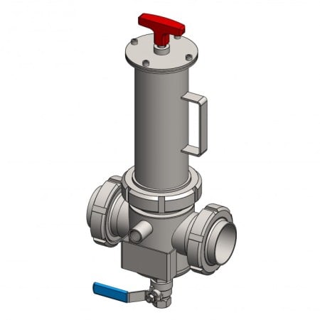 Separatoare magnetice lichide - Separator magnetic lichide MF 65/2-S6-N-4-80-N-P