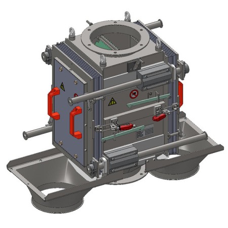 Separatoare cu plăci magnetice - Separator magnetic tabular MSP 200 F-UP