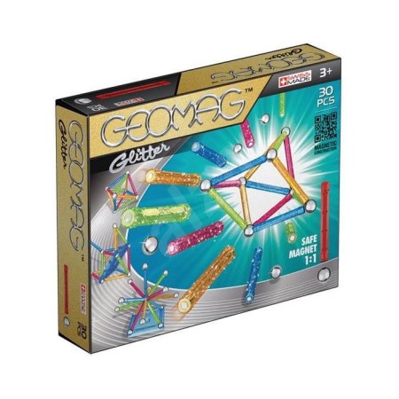 Set magnetic de construcții GEOMAG Glitter 30 piese [0]