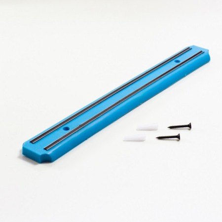Suport magnetic pentru cuțite și ustensile de bucătărie, lungime 38 cm - albastru [2]