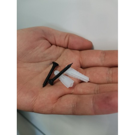 Suport magnetic pentru cuțite și ustensile de bucătărie, lungime 38 cm - negru [2]