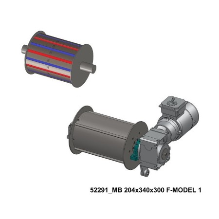 Tambur magnetic MB 204x340/300 F-MODEL 1 [17]