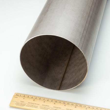 Țevi sudate - Țeavă inox diam. 168,3x2 mm, lungime 0,5 m, sudată -1.4301