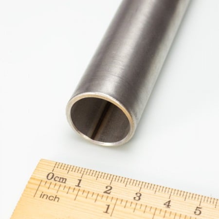 Țevi lustruite - Țeavă inoxi diam. 25x2 mm, lungime 1 m, șlefuită, sudată - 1.4301