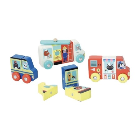 Vilca puzzle magnetic Echipa de salvare – 12 piese [1]