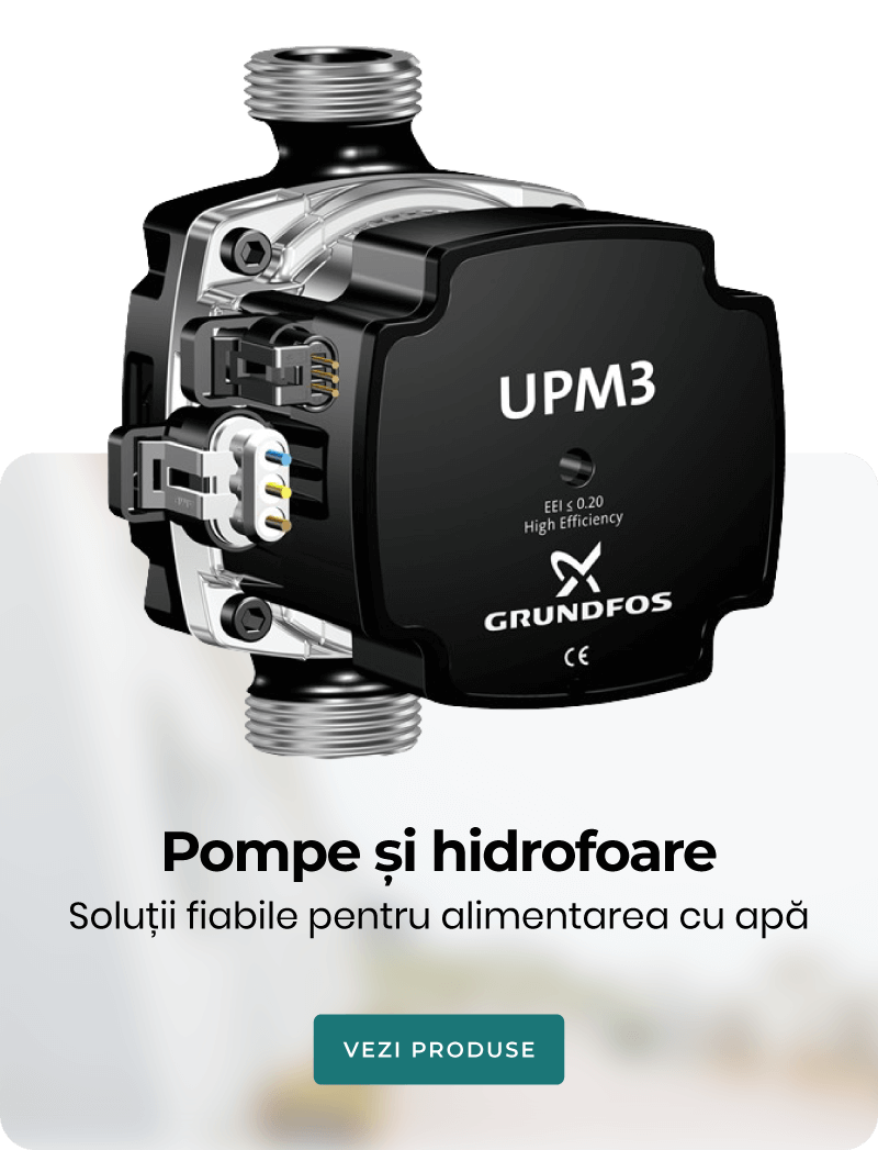 Pompe pentru instalații de răcire si încălzire